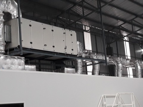 รับเหมาติดตั้งแอร์โรงงาน อาคาร